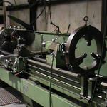 With our manual Nardini lathe we are able to machine 20" x 120"